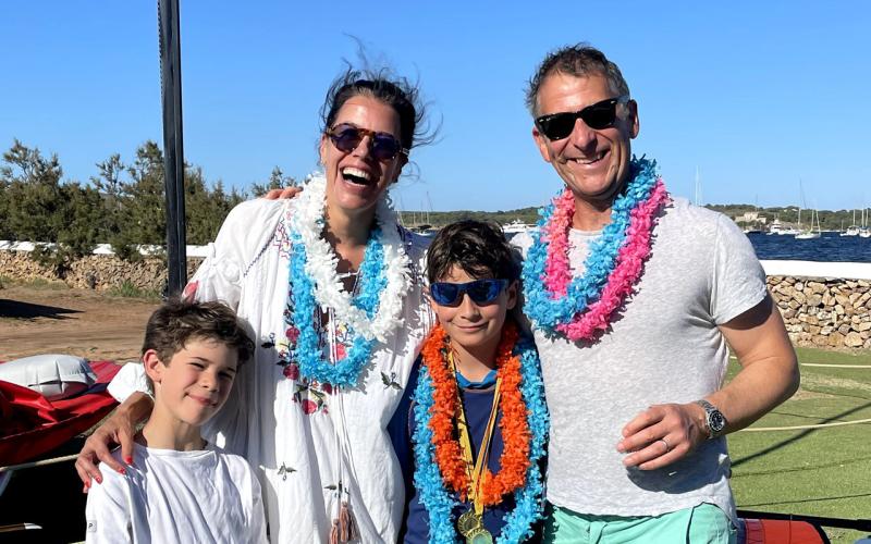 Family at Minorca Sailing