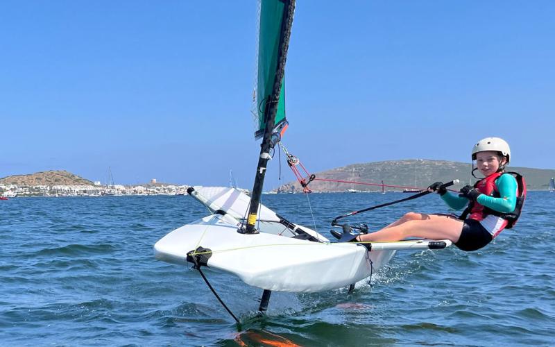 Nikki Minorca Sailing