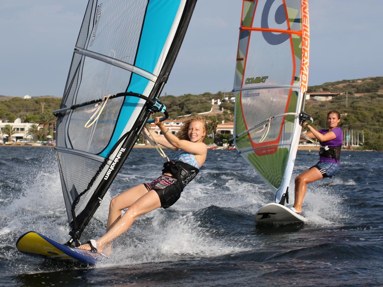 Windsurfing in Menorca