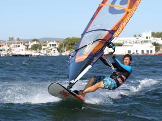 Ideal windsurf blasting conditions