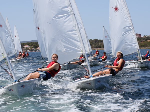 Laser Racing at Minorca Sailing