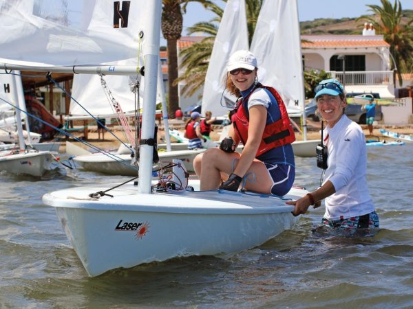 Laser Sailing in the Mediteranean