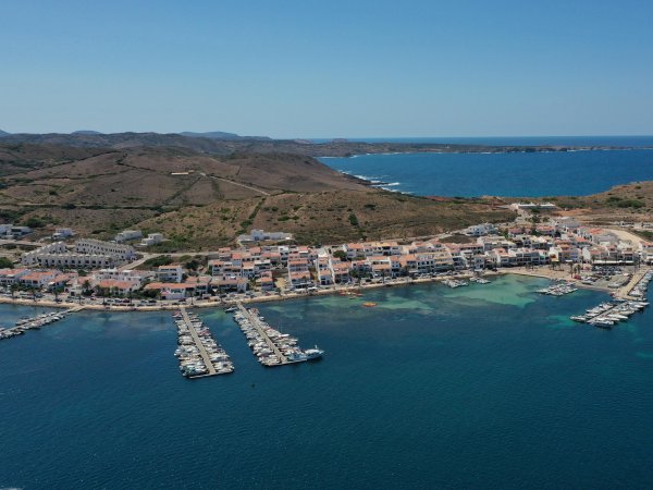 Fornells and (behind) Cape Cavalleria